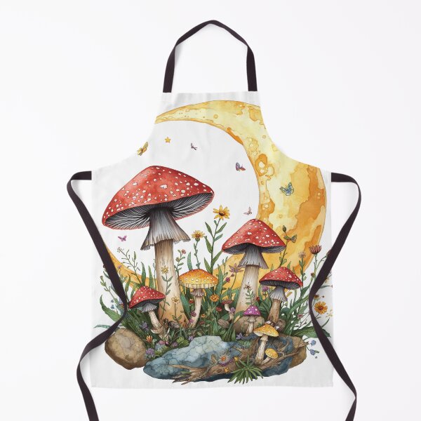 Item preview, Mushroom Moon Garden designed and sold by catcurio.