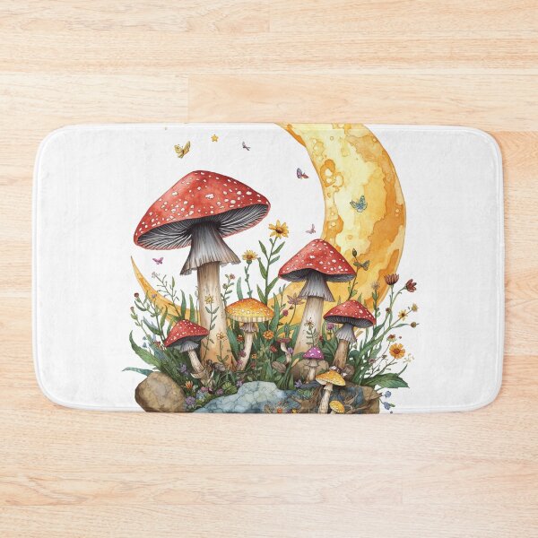 Item preview, Mushroom Moon Garden designed and sold by catcurio.