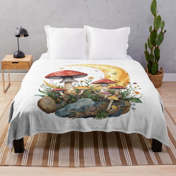 Item preview, Mushroom Moon Garden designed and sold by catcurio.