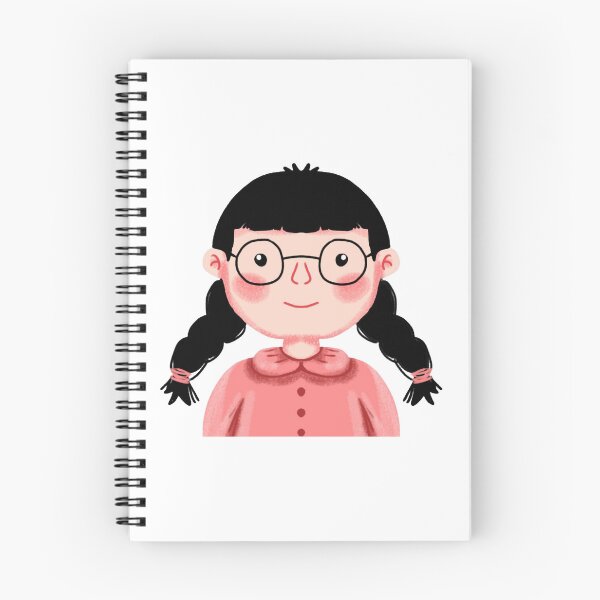 Item preview, Little Cute Girl Cartoon Innocent Black Braids Graphic designed and sold by FiaARTROOMa.