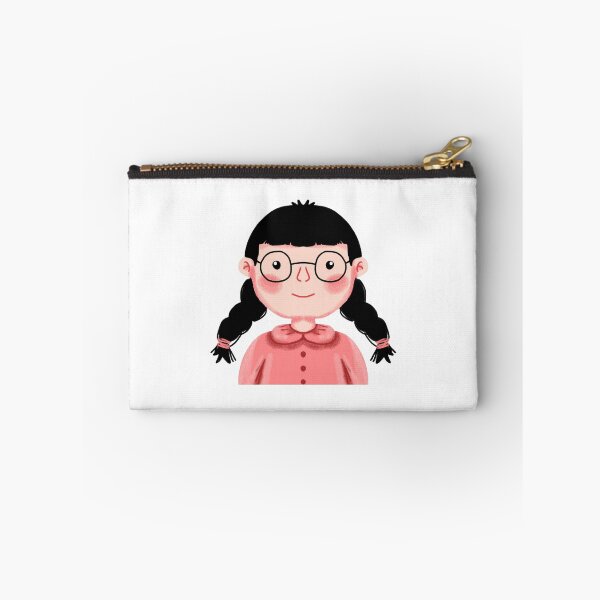 Item preview, Little Cute Girl Cartoon Innocent Black Braids Graphic designed and sold by FiaARTROOMa.