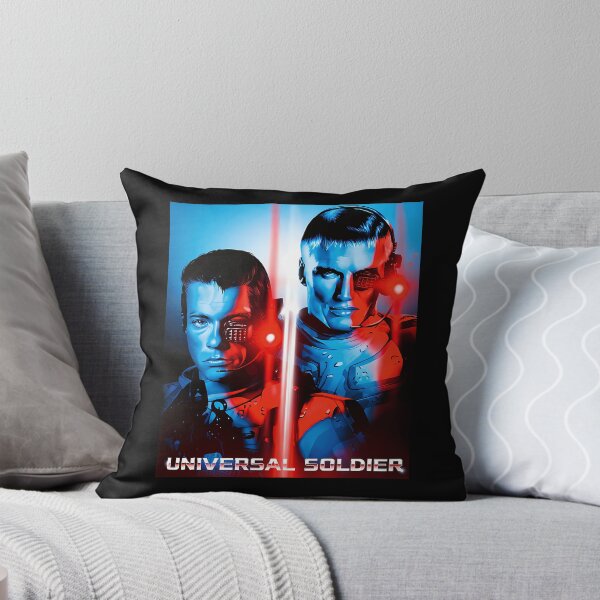 Item preview, Two Cyborg Soldiers In Blue Red Dual Lighting designed and sold by LeesHoneyBees.
