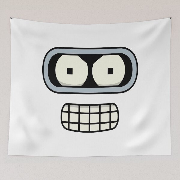 Item preview, bender's face designed and sold by JamieLee78.