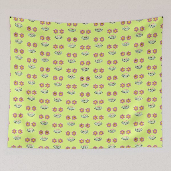 Item preview, Smile With Confidence Cute Smiley Flowers Aesthetic designed and sold by NikBrin Prevail .