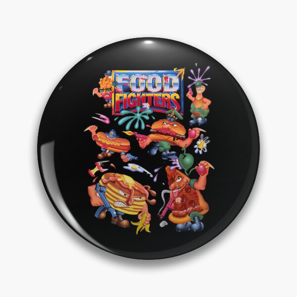 Item preview, Fast Food Characters Holding Guns And Grenades designed and sold by LeesHoneyBees.