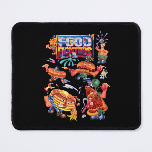 Item preview, Fast Food Characters Holding Guns And Grenades designed and sold by LeesHoneyBees.
