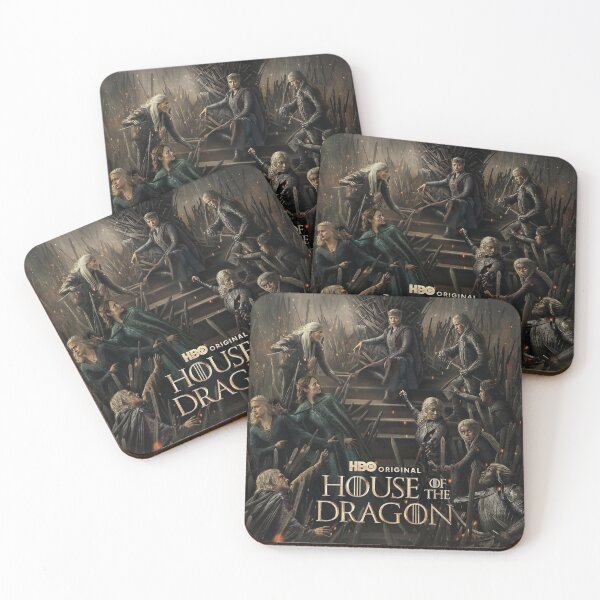 Item preview, Poster House of the Dragon - Win Or Die designed and sold by Tania-andreas.