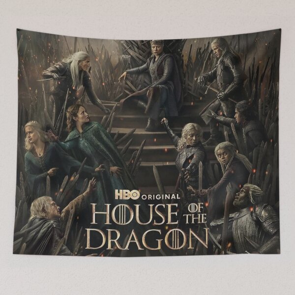 Item preview, Poster House of the Dragon - Win Or Die designed and sold by Tania-andreas.