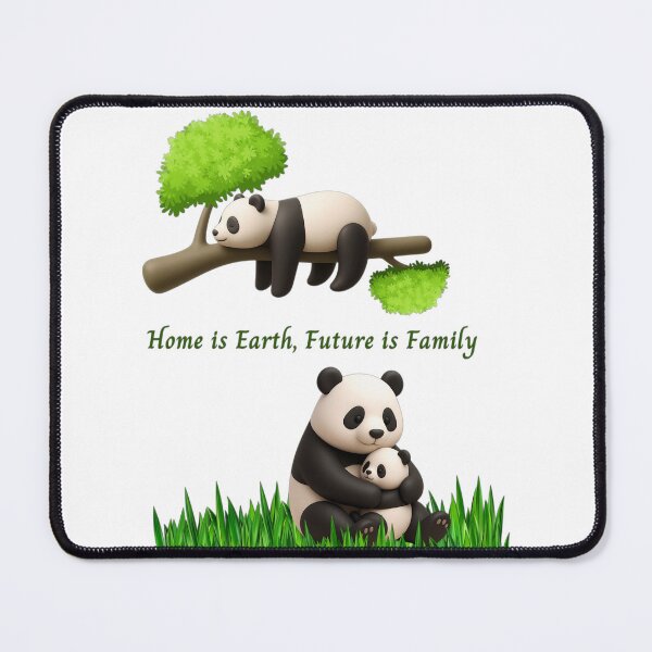 Item preview, Pandas Earth and Family Quote designed and sold by Agnisherl.