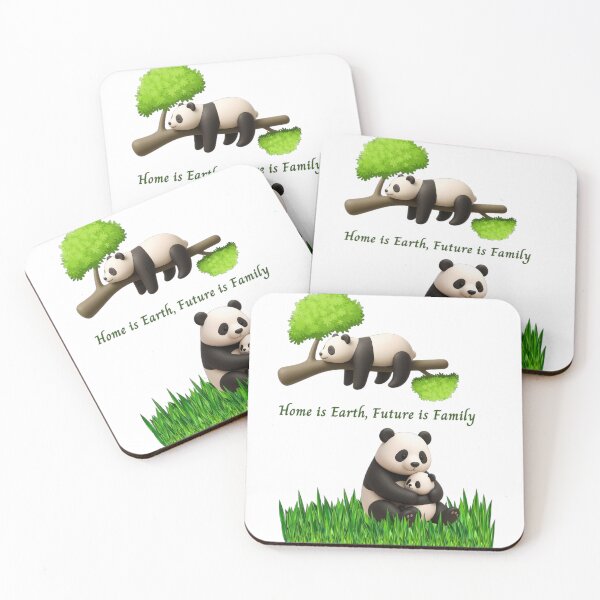 Item preview, Pandas Earth and Family Quote designed and sold by Agnisherl.