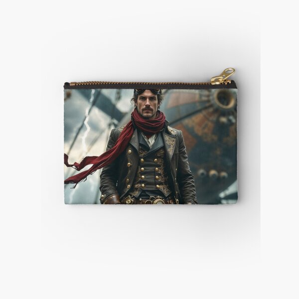 Item preview, The Sky Captain – Steampunk Portrait designed and sold by Bibi Design.