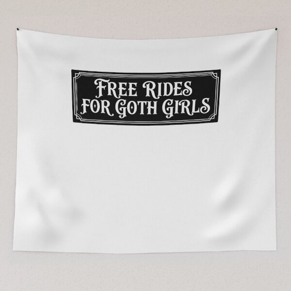 Item preview, Free Rides For Goth Girls designed and sold by OH-MY-GOTH.