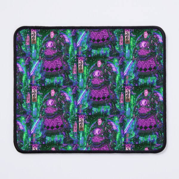 Item preview, Cyberpunk Sumo Samurai Warrior | Neon Tokyo Japanese Armor | Futuristic Bushido Warrior designed and sold by RhymeArc.