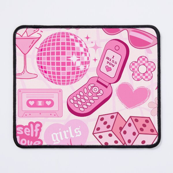 Item preview, Pink Y2K Girly Retro Aesthetic Collage designed and sold by jianina-alondra.