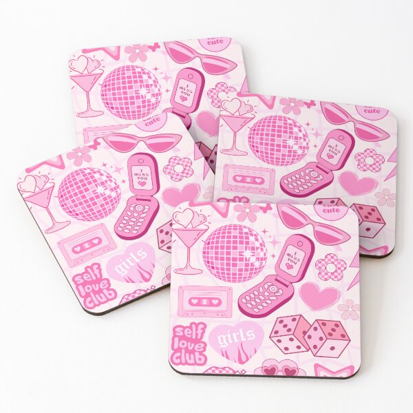 Item preview, Pink Y2K Girly Retro Aesthetic Collage designed and sold by jianina-alondra.