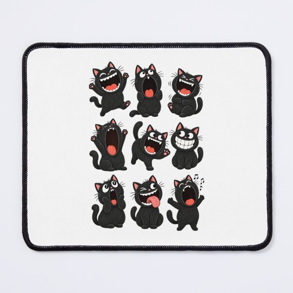 Item preview, Black Cat Smile designed and sold by Nice En.