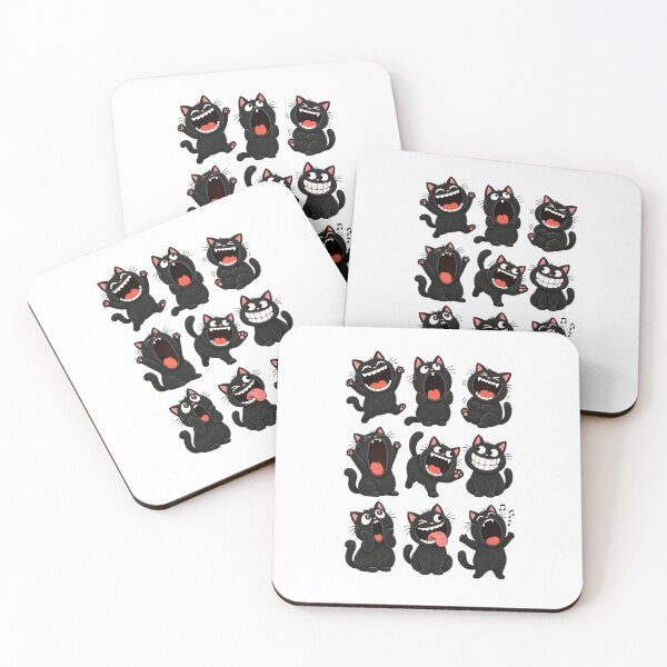 Item preview, Black Cat Smile designed and sold by Nice En.