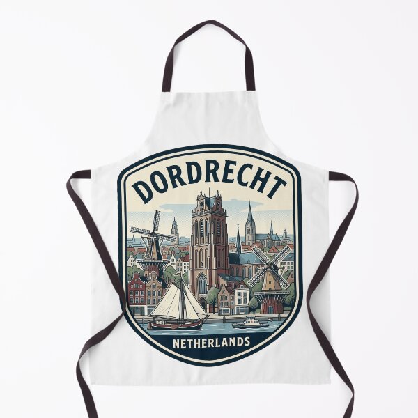 Item preview, Vintage Dordrecht Netherlands City Travel Badge designed and sold by k3rstman1.