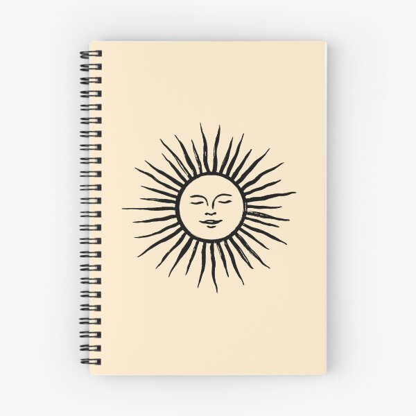Item preview, Celestial Sun Face Boho Line Art designed and sold by jianina-alondra.