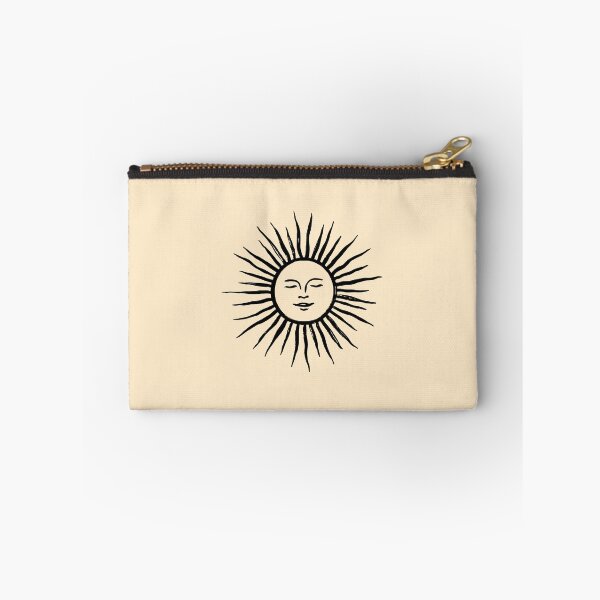 Item preview, Celestial Sun Face Boho Line Art designed and sold by jianina-alondra.