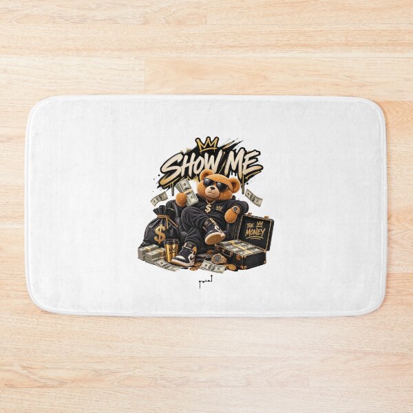 Item preview, Show Me The Money Teddy Bear – Luxury Streetwear Boss Design designed and sold by Musamem  Designs.