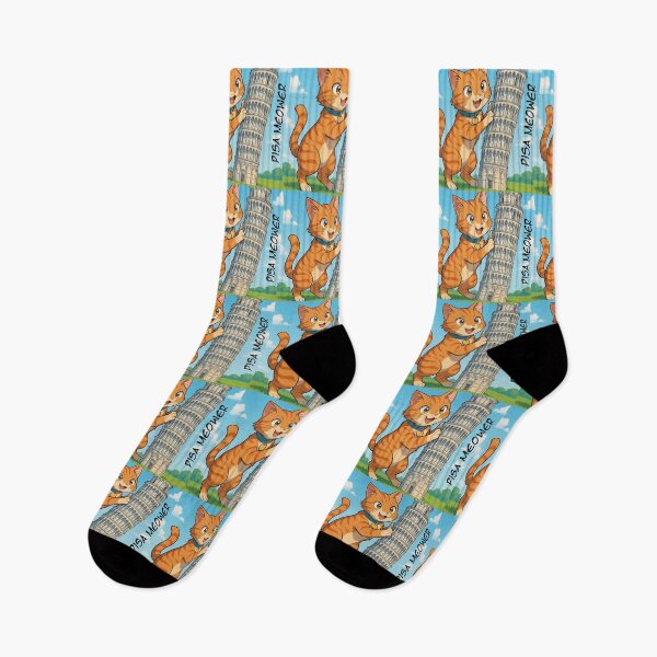 Item preview, Ginger red cat as Godzilla in Pisa designed and sold by WildArtIT.