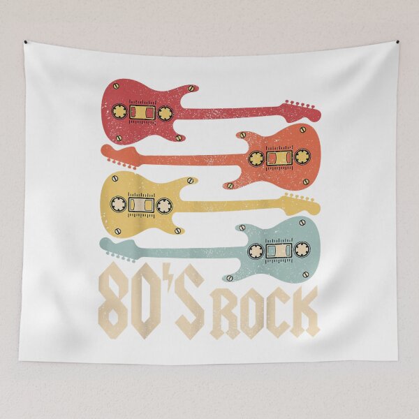 Item preview, 80s Rock Band Guitar Cassette Tape 1980s Vintage 80s  designed and sold by AyalaHeze.
