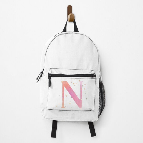 Item preview, Letter N Monogram pink watercolor designed and sold by iRenza.