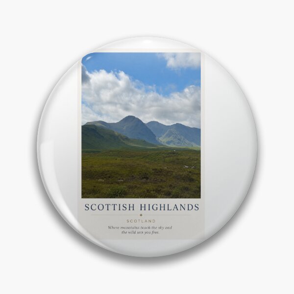 Item preview, Scottish Highlands Mountain Landscape – Scotland Travel Photography designed and sold by Wandered North.