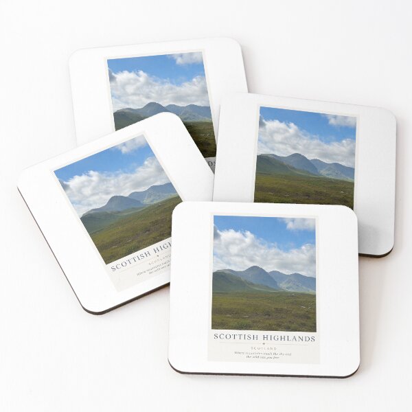 Item preview, Scottish Highlands Mountain Landscape – Scotland Travel Photography designed and sold by Wandered North.