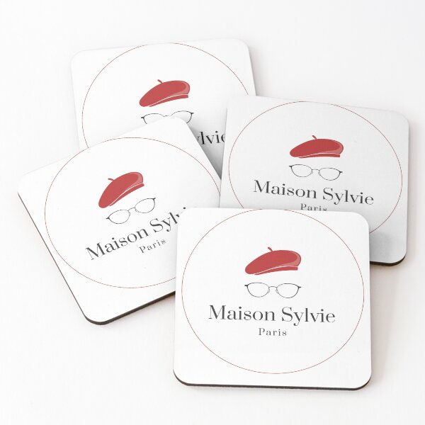Item preview, Maison Sylvie Official Logo - Red Circle Badge designed and sold by MAISON SYLVIE.