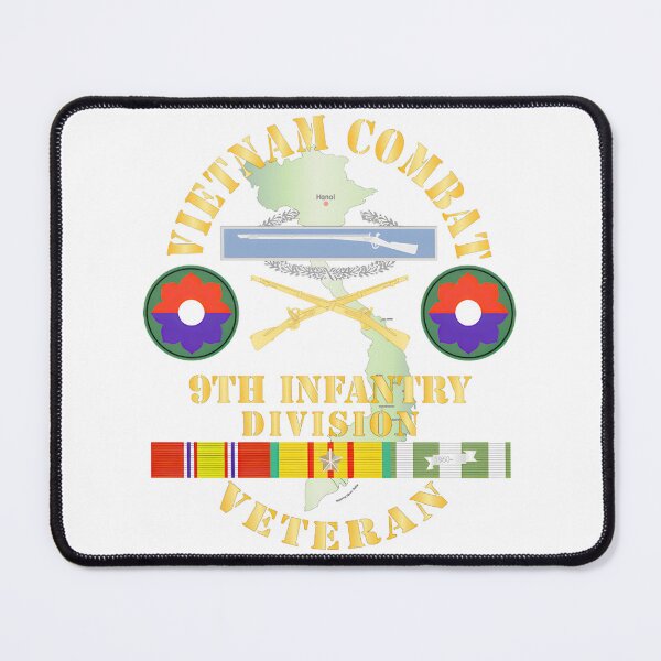 Item preview, Vietnam Combat Veteran 9Th Infantry Division Patch ⭐⭐⭐⭐⭐ designed and sold by Madison Leblanc.