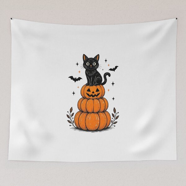 Item preview, Black Cat Halloween designed and sold by hargisnamocho.