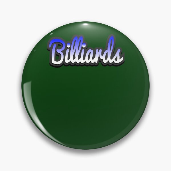 Item preview, Blue Billiards Logo 784 designed and sold by FlowerRaccoon.