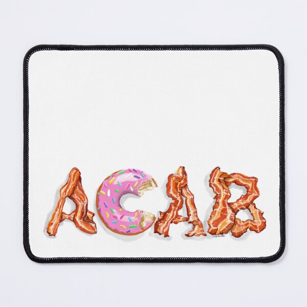 Item preview, ACAB for Breakfast on white designed and sold by Songsnsmuttales.