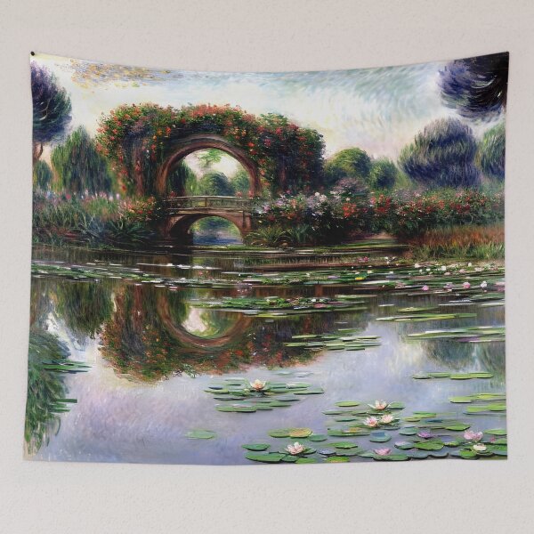 Item preview, Rose-Flowered Arches, Giverny  designed and sold by artdesignsnow.