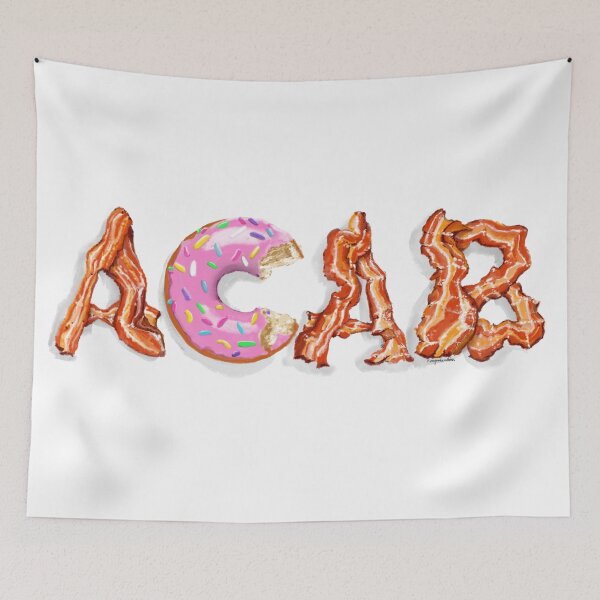 Item preview, ACAB for Breakfast on white designed and sold by Songsnsmuttales.