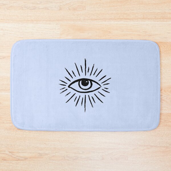 Item preview, Mystical Evil Eye Spiritual Line Art designed and sold by jianina-alondra.