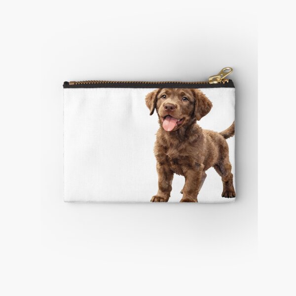 Item preview, Chocolate labrador puppy watercolor designed and sold by WildArtIT.