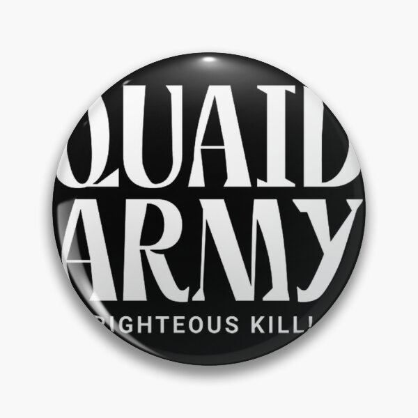 Item preview, Quaid Army Righteous Kill Vintage Typography ⭐⭐⭐⭐⭐ designed and sold by Madison Leblanc.