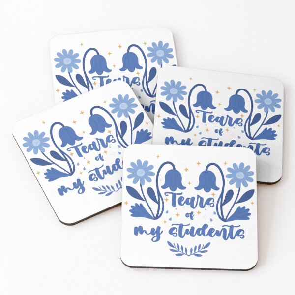 Item preview, Teacher cynical quote - tears of my students designed and sold by WildArtIT.