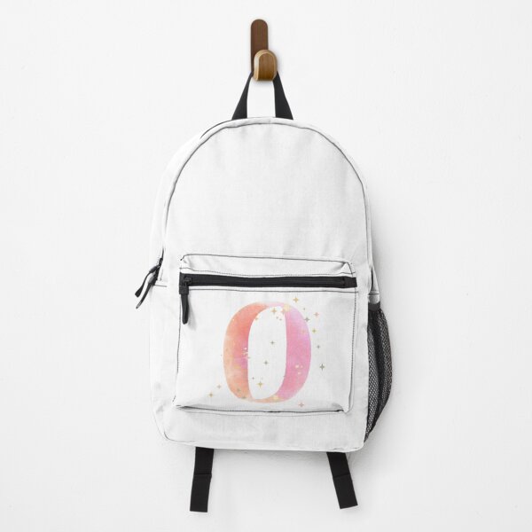 Item preview, Letter O Monogram pink watercolor designed and sold by iRenza.