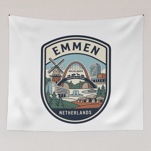 Item preview, Emmen Netherlands Adventure Zoo Retro Scene designed and sold by k3rstman1.