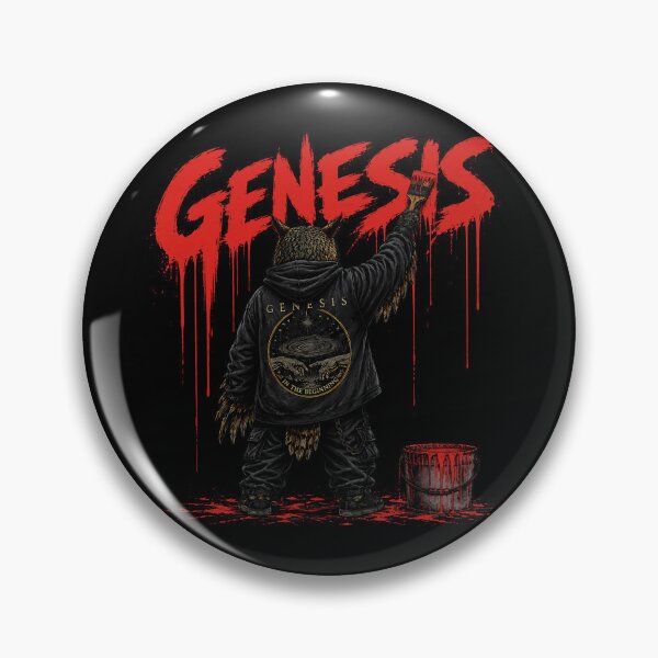 Artikelvorschau, Street-Art-Illustration der Genesis-Prog-Rock-Band entworfen und verkauft von ZHISUART.