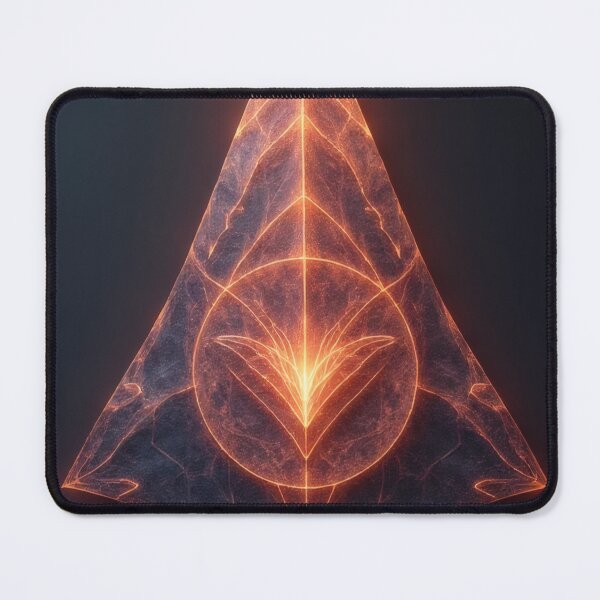 Item preview, A luminous, glowing magical symbol on a dark background. designed and sold by Mianku | Für das Leben.