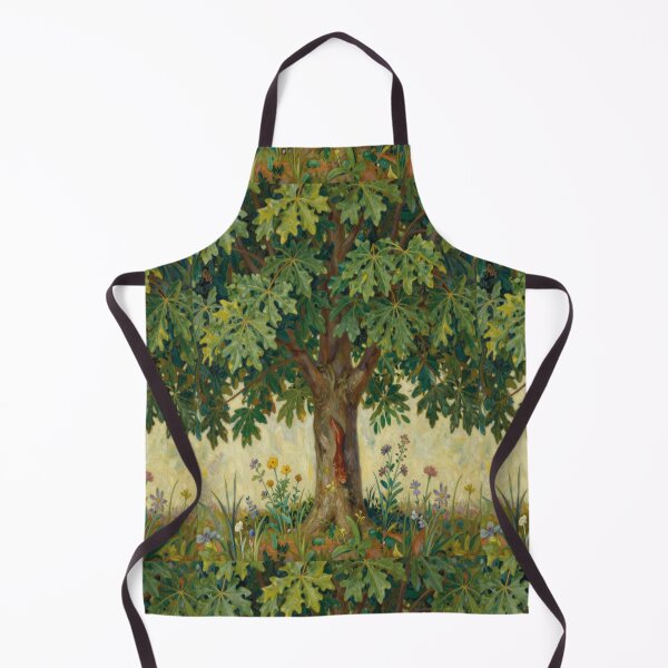 Item preview, Squirrel oil painting - woodland animal art designed and sold by WildArtIT.