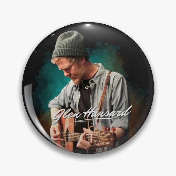 Item preview, Glen Hansard Painted Effect T-Shirt and Sticker designed and sold by DiverseDazzle.