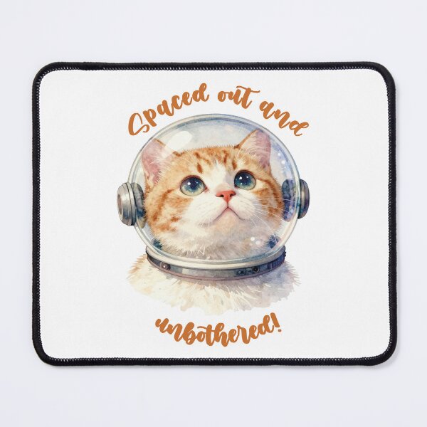 Item preview, Cat in space suit - spaced out and unbothered designed and sold by WildArtIT.