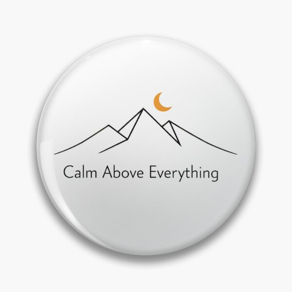 Item preview, Calm Above Everything Mountains designed and sold by GabeMountainArt.