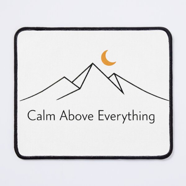 Item preview, Calm Above Everything Mountains designed and sold by GabeMountainArt.